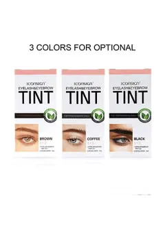 Brow Lamination & Tinting Kit – Black Tint for Eyebrows, Lashes & Beard - Iconsign UAE