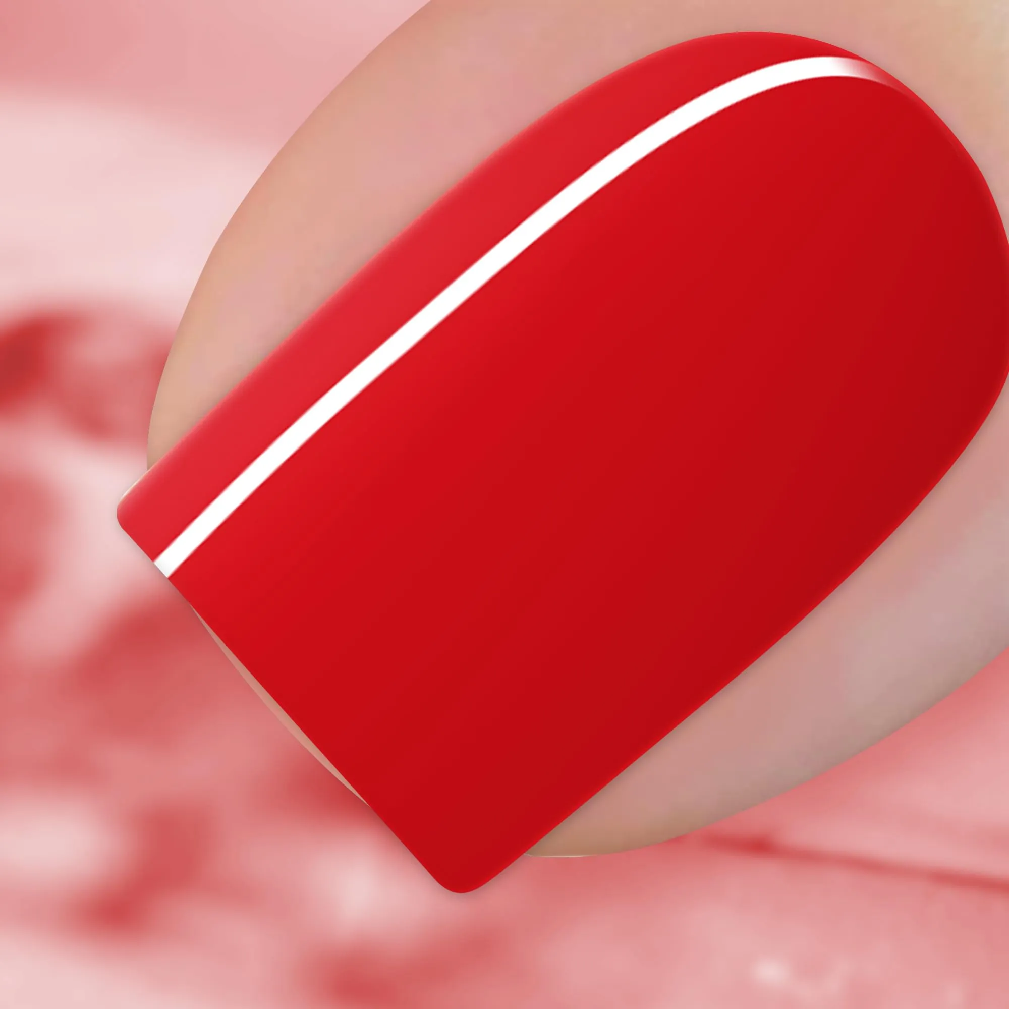 BURANO Gel Nail Polish, Gel Gel Polish 15ml Gel Colors Gel Neon Gel Soak Off UV Led Nail Lamp Gel Polish 1 Bottle 0.5 Oz Nail Art DIY Home Hot Color Nails (Pure Red 25)
