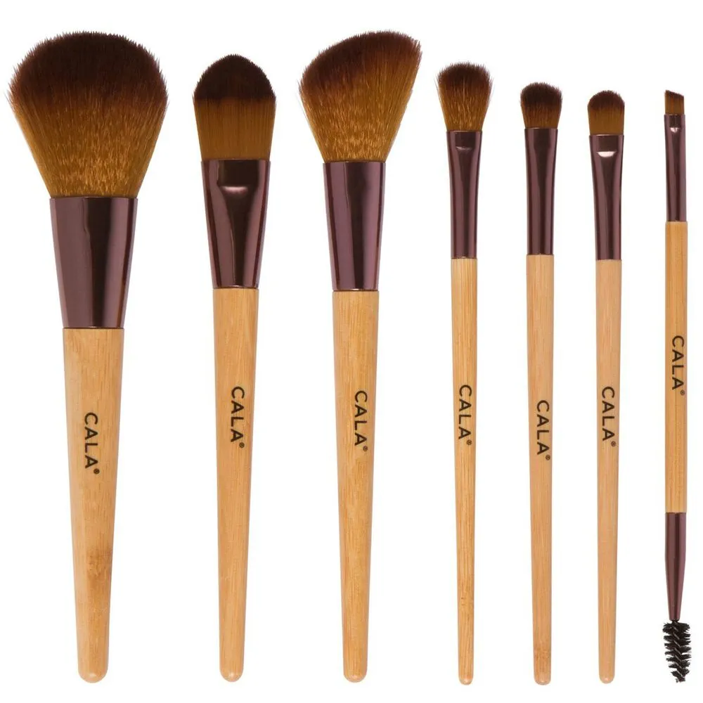 Cala Bamboo Ultimate Face & Eye Set (7Pcs.)