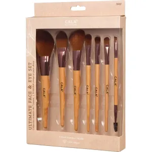 Cala Bamboo Ultimate Face & Eye Set (7Pcs.)