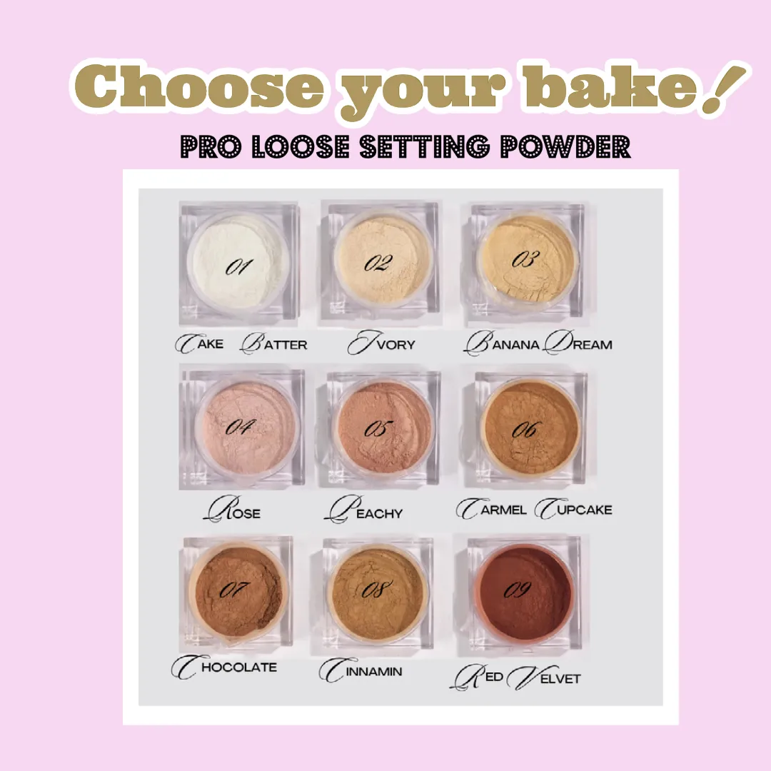 Carmel Cupcake - Pro Loose Setting Powder