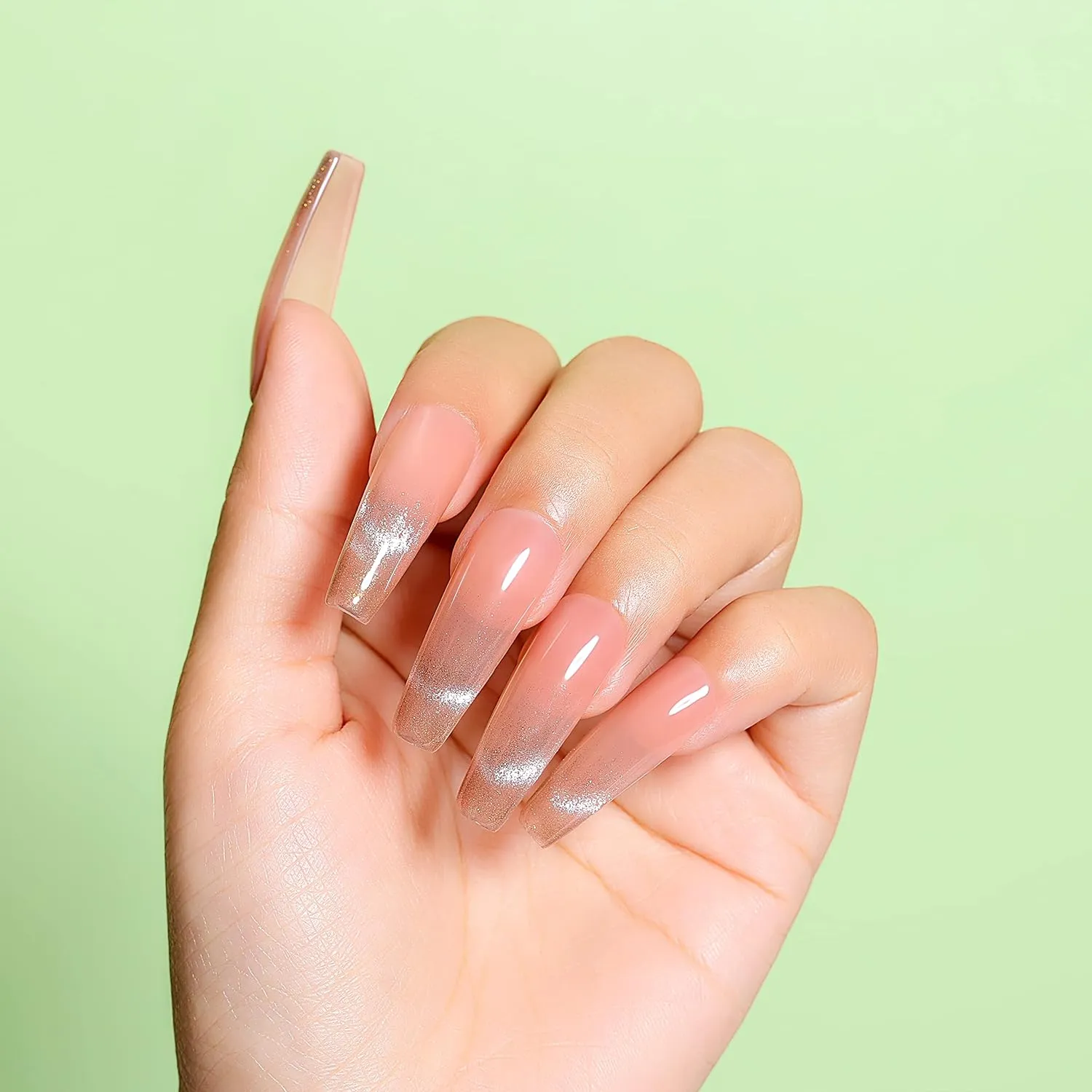 Cat Eye Glitter Nail (496)-10ml