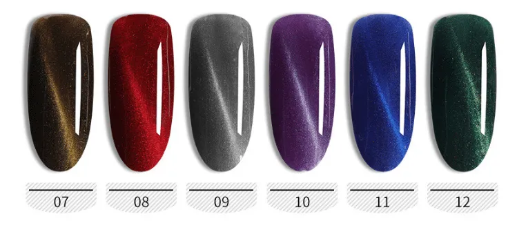 Cat's Eye Glue Nail Polish Set