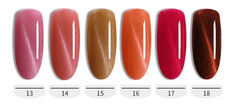 Cat's Eye Glue Nail Polish Set