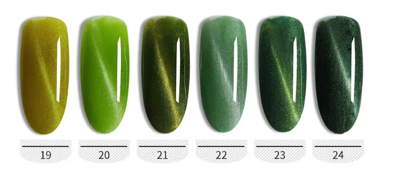 Cat's Eye Glue Nail Polish Set