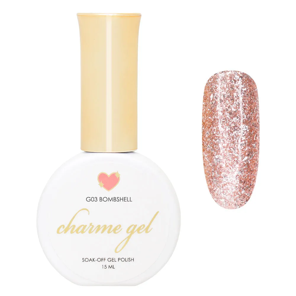 Charme Gel / Glitter G03 Bombshell