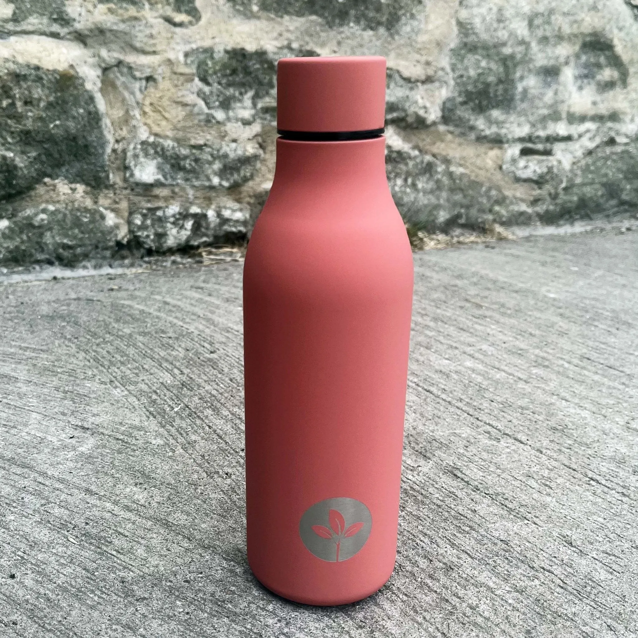 Cherish Planet Soft-touch Stainless Steel Water Bottle (550ml)