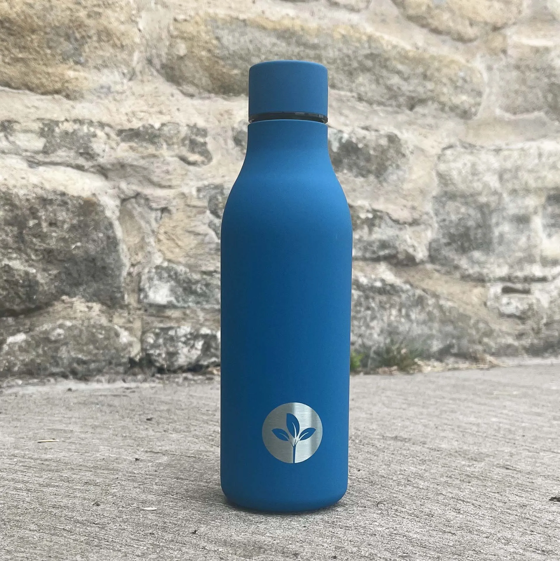 Cherish Planet Soft-touch Stainless Steel Water Bottle (550ml)
