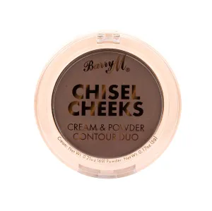 Chisel Cheeks Cream & Powder Contour Duo | Deep