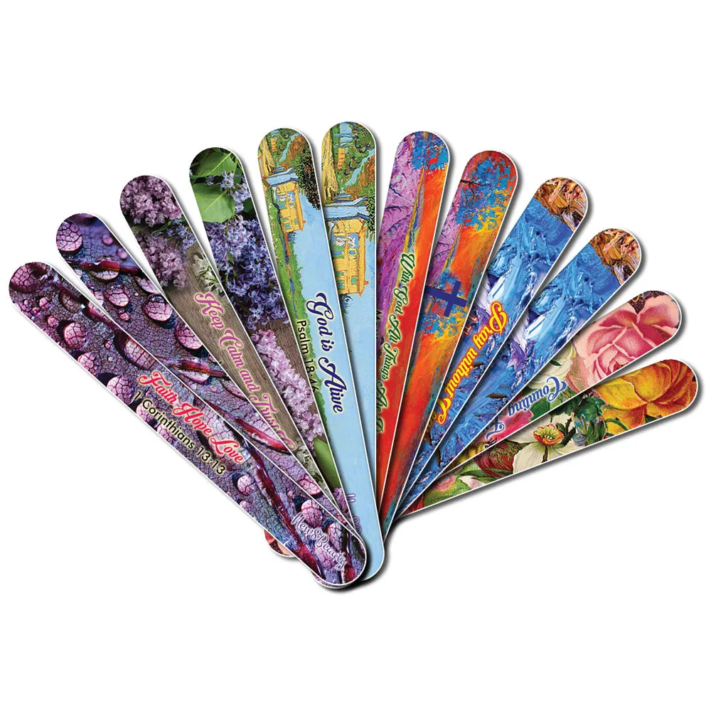 Christian Emery Board - Faith Hope Love (36-Pack)