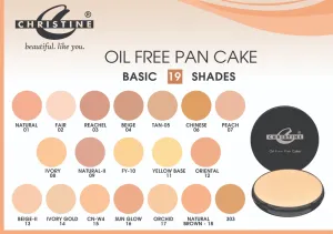 CHRISTINE OIL FREE PAN CAKE IVORY-08