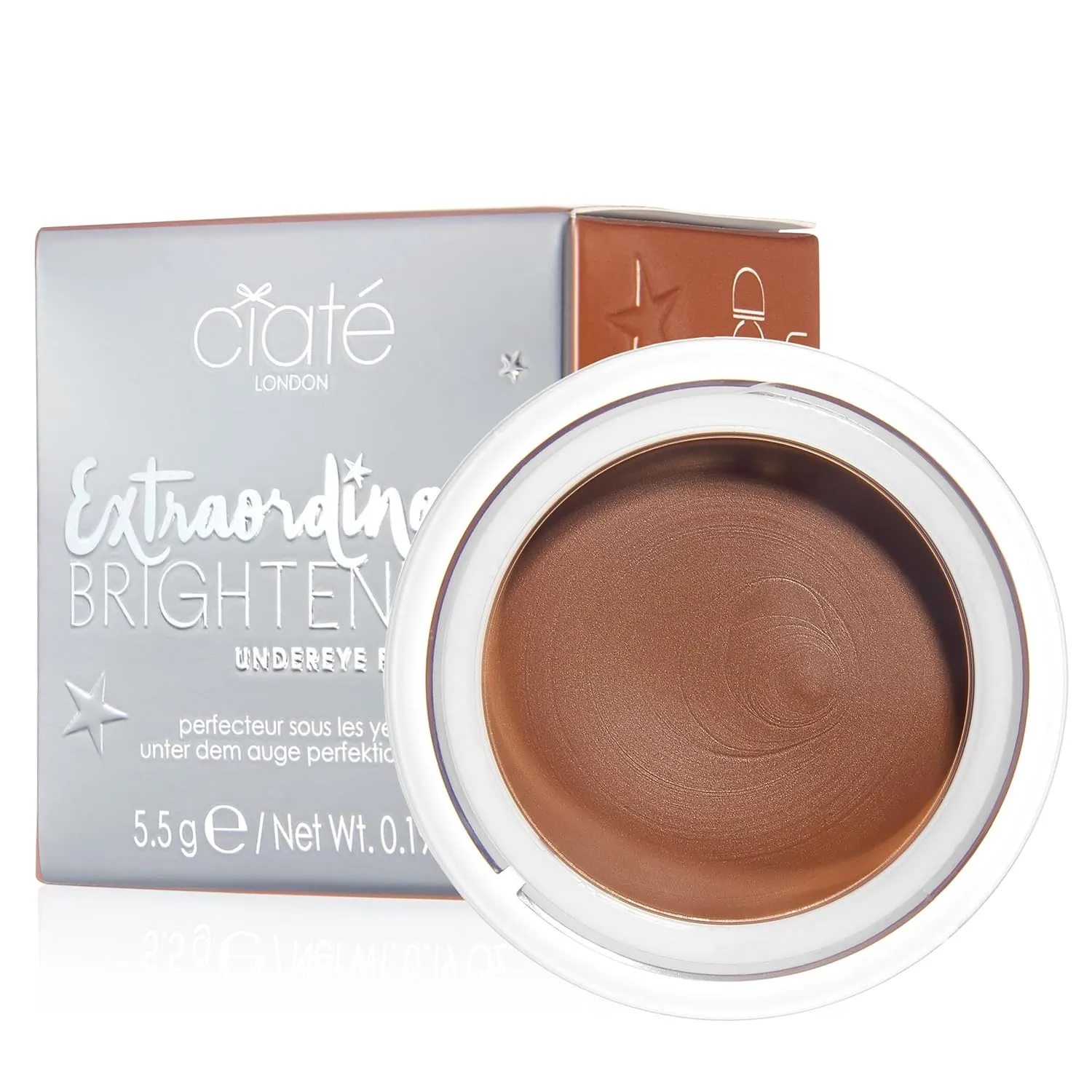 Ciat London Extraordinary Brightening Undereye Perfector, Enriched With Vitamin C & Hyaluronic Acid, Deep