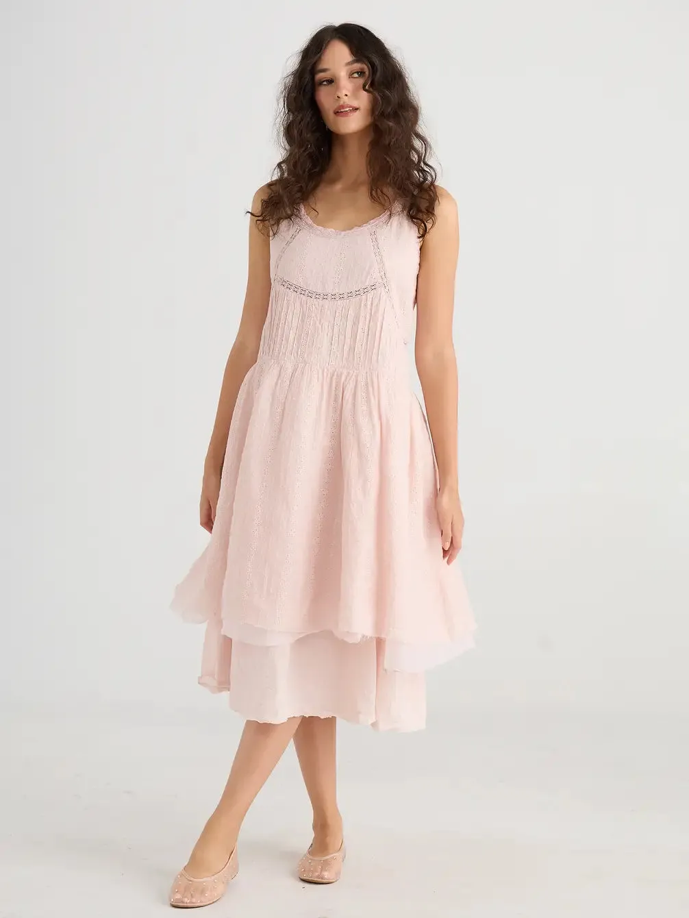 Cinderella Dress. Powder Pink