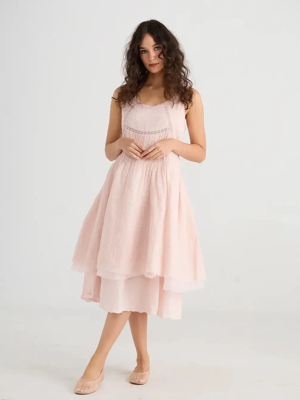Cinderella Dress. Powder Pink