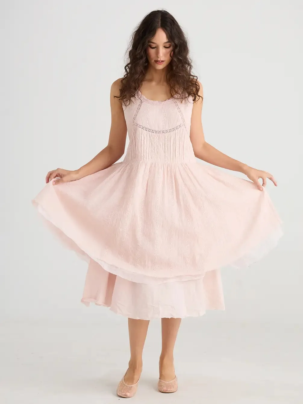 Cinderella Dress. Powder Pink