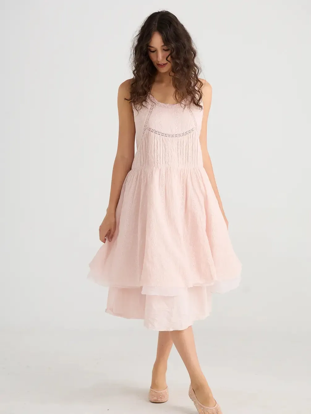 Cinderella Dress. Powder Pink