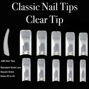 Classic Clear Nail Tips