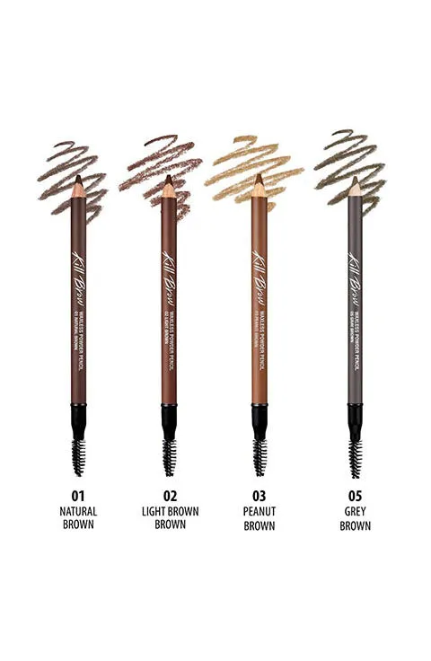 [CLIO] Kill Brow Waxless Powder Pencil (1.19g/0.04fl.oz)-4Color