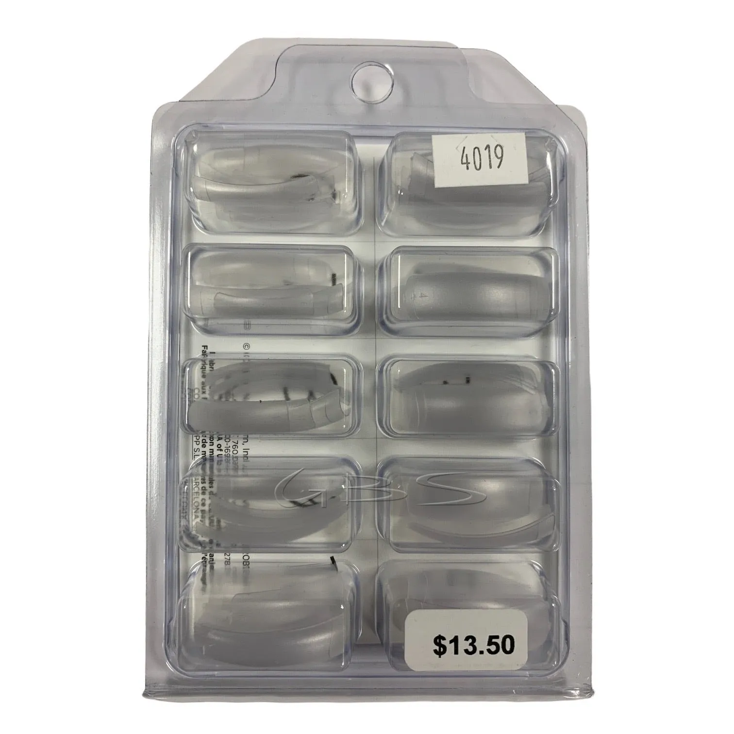 CND Velocity CLEAR Nail Tips - 100ct