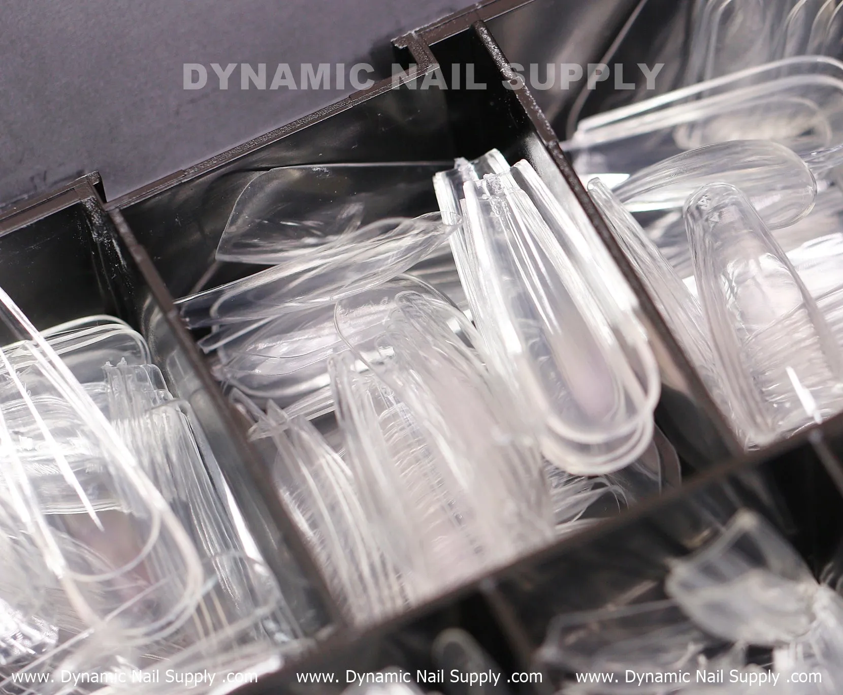 [Coffin L] Full Cover Tips - Soft Gel X tips - 600 pcs - Box