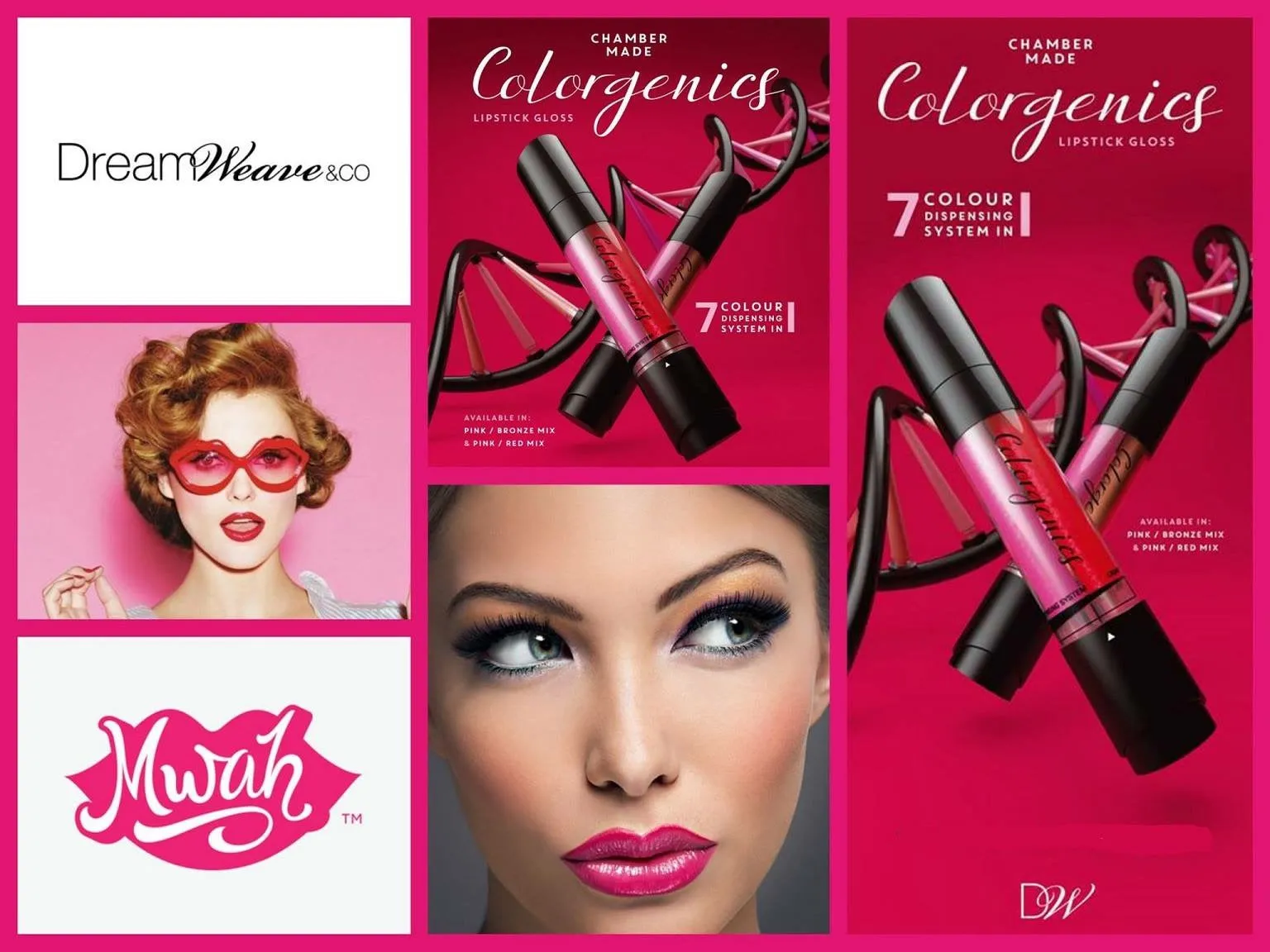 Colorgenics Pink to Bronze - Dreamweave Chamber Made Lip Gloss