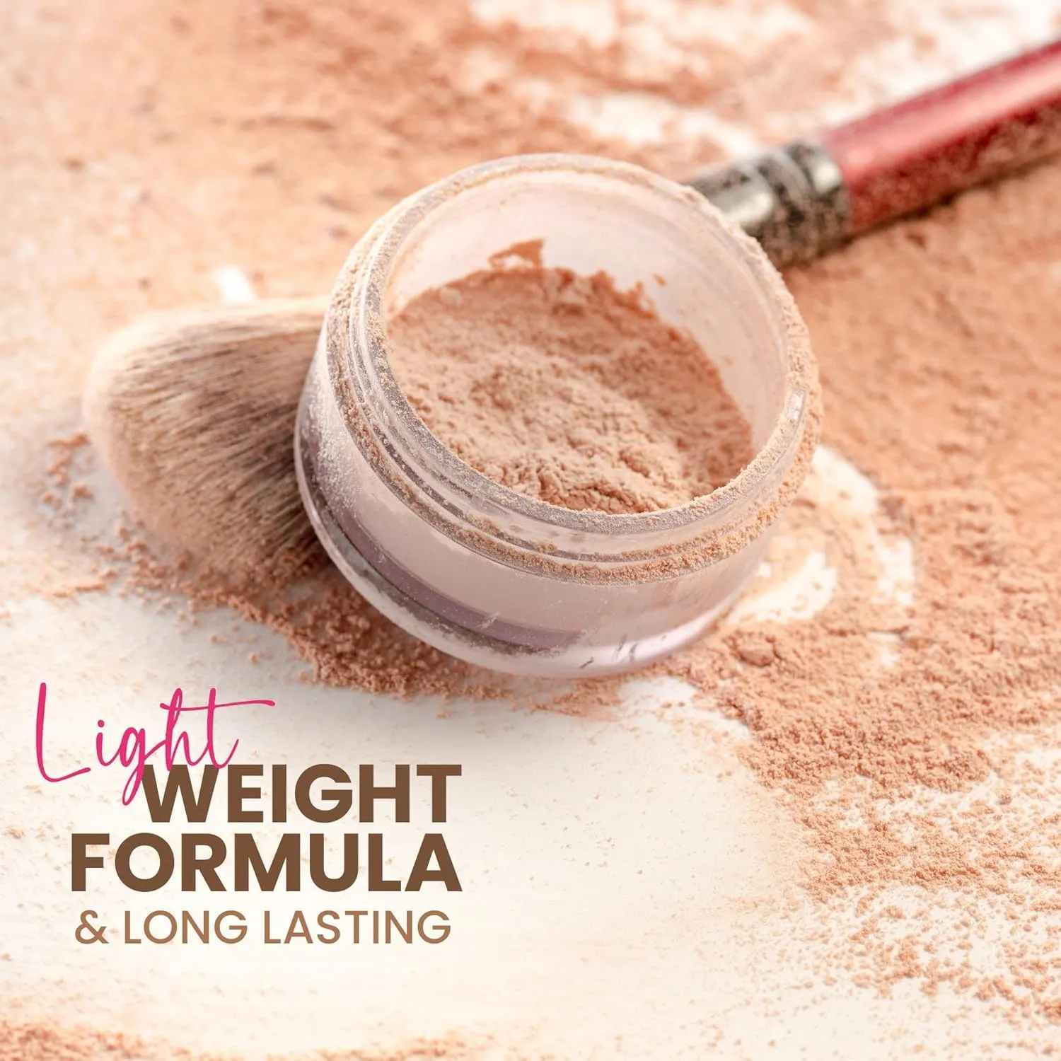 Compact Powder & Loose Powder, Oil Control, Full Coverage, 23g (Natural, 23GM)