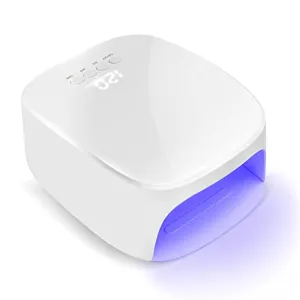 Cordless UV Led Nail Lamp, BETE 60W Rechargeable UV Light for Nails Wireless Led Nail Dryer with USB Port for Charging Phone and Nail Drill, Professional Nail Lamp for Gel Nail Polish