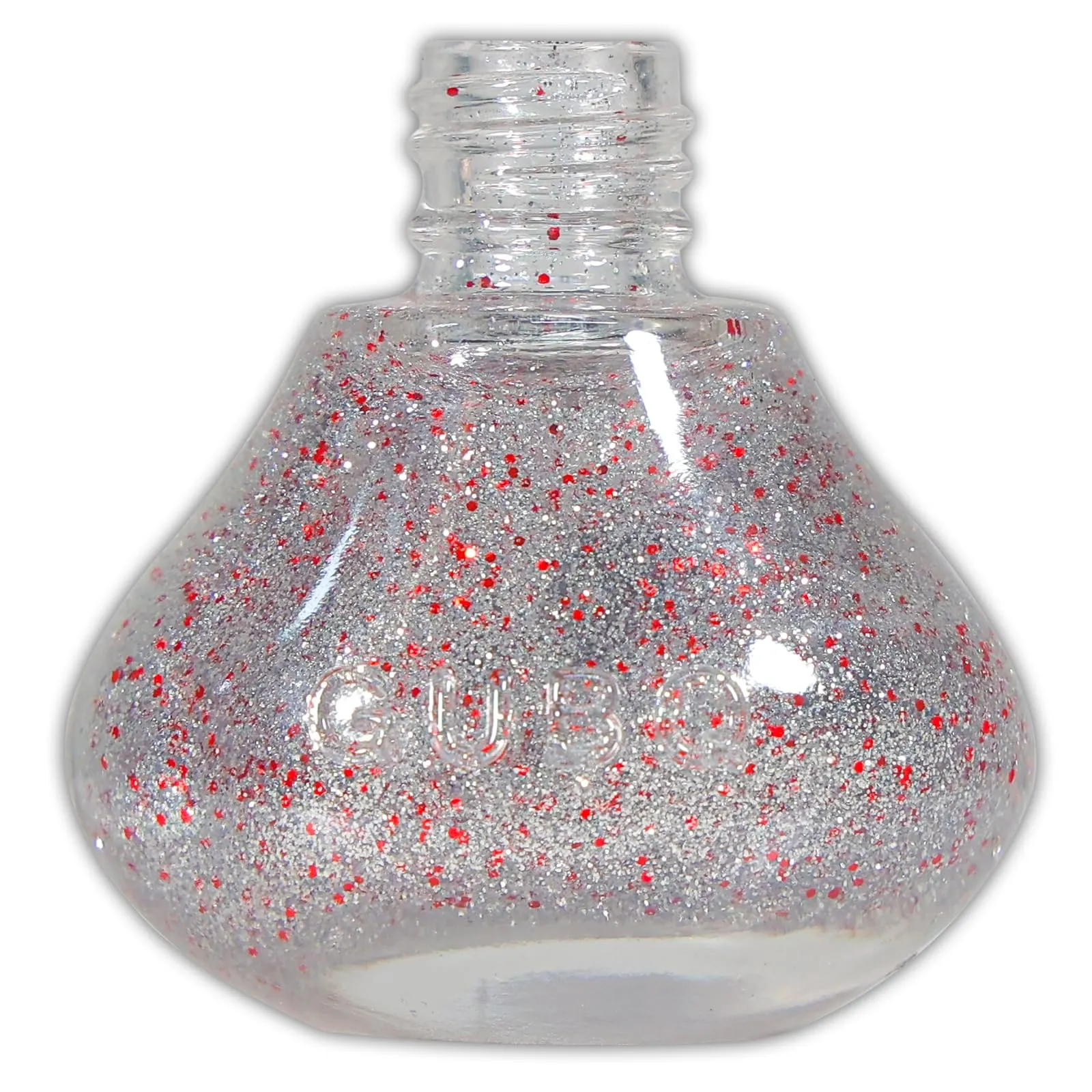 COSMOO Diamond Glitter Nail Polish, 12ml Shiny Galaxy Glitter Quick Dry Nail Lacquer for Nail Art Varnish, 0.41 fl oz