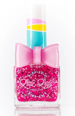 Cotton Candy Crush Glitter Scented Nail Polish