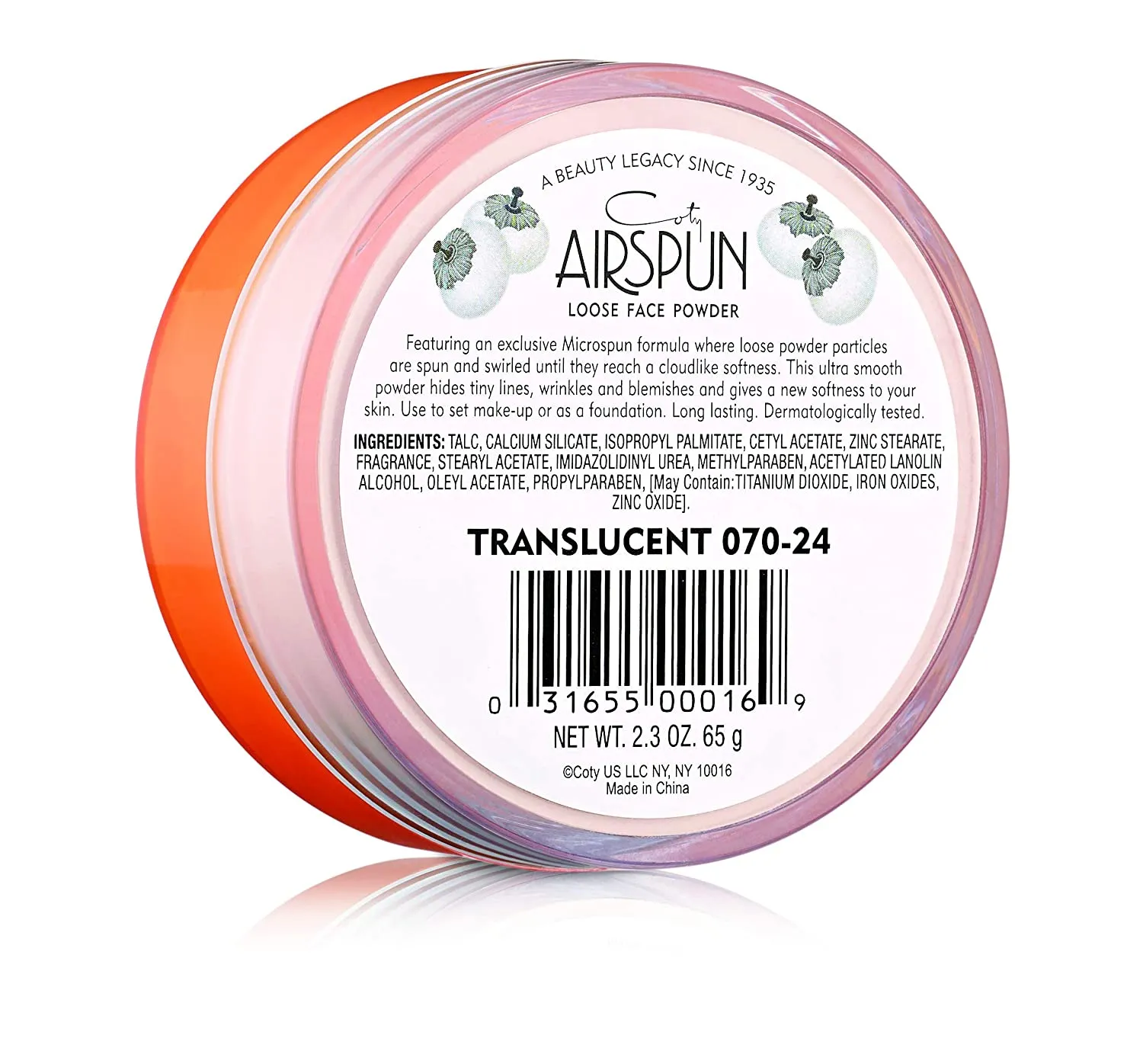 Coty Airspun Loose Face Powder 1.2 oz