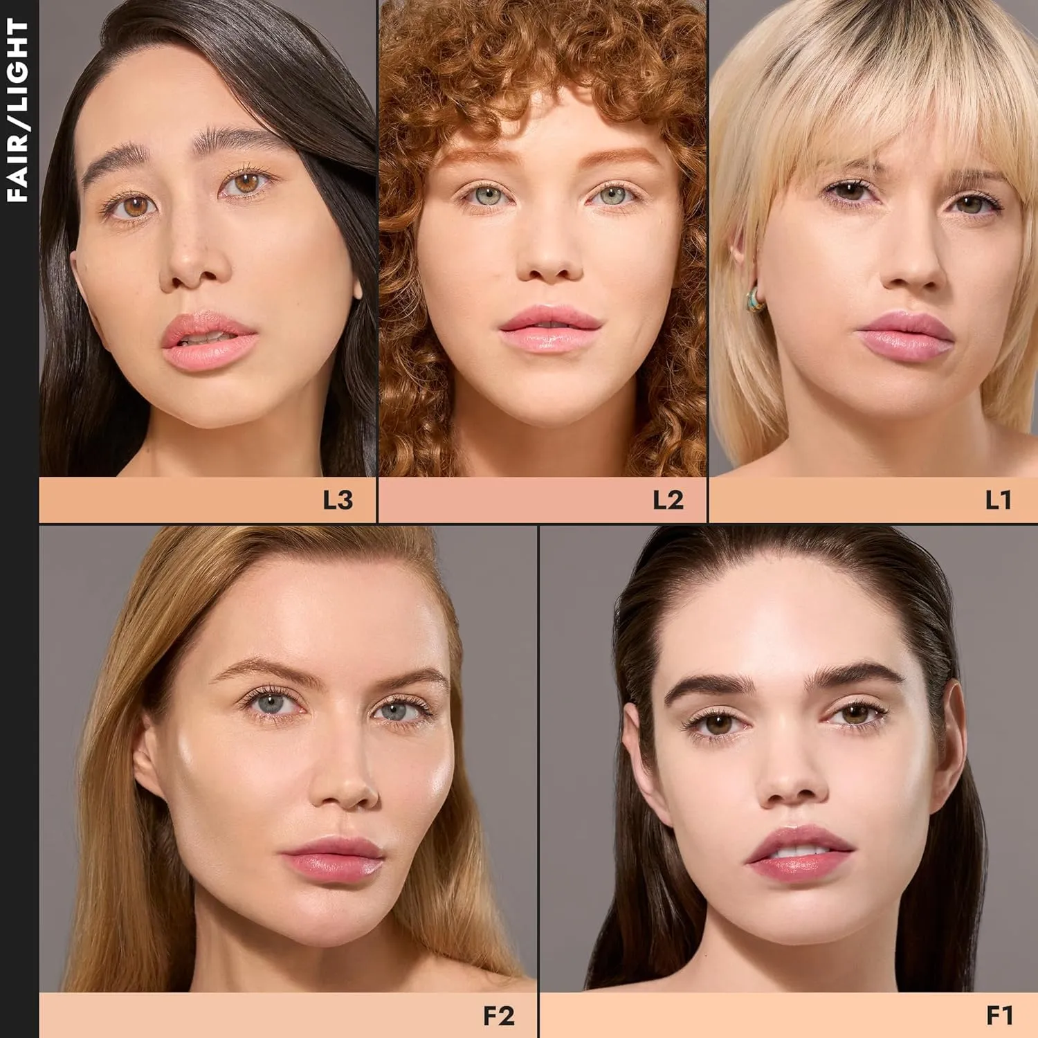 COVER FX Total Cover Cream Foundation - Shade L2 - Buildable Coverage - Natural Finish - Oil-Free - Sweat-Proof