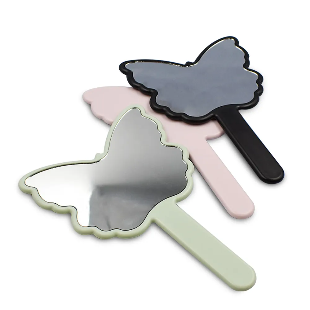 Custom Butterfly Shaped Hand Mirror