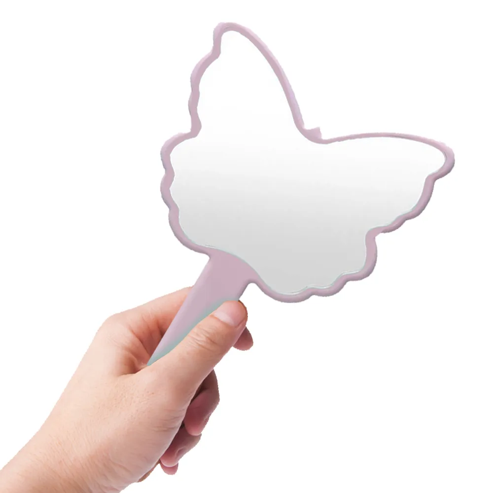 Custom Butterfly Shaped Hand Mirror