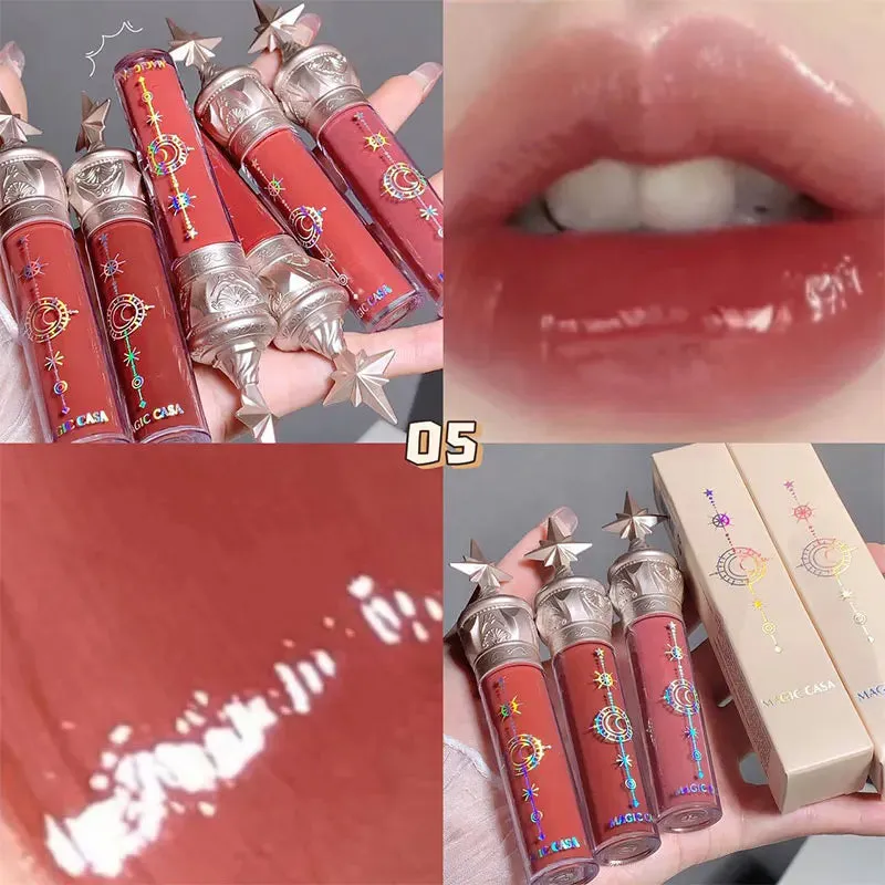 Cute Little Star Lip Stain - Glossier Transparent Lip Dye for a Long-Lasting Gloss.