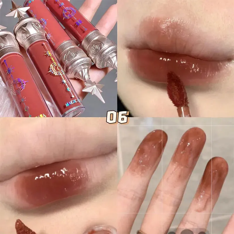Cute Little Star Lip Stain - Glossier Transparent Lip Dye for a Long-Lasting Gloss.