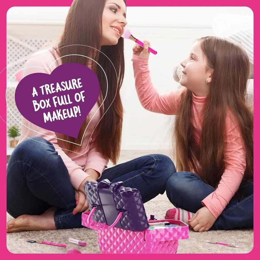 Dan&Darci Light Up Makeup Kit For Kids, Real Girls Make Up Set