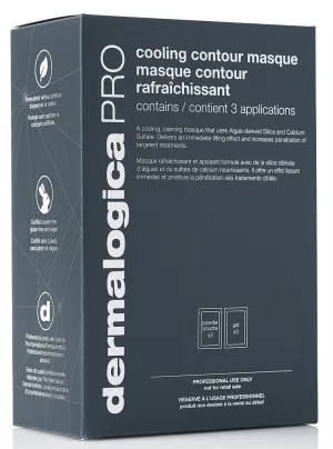 Dermalogica Pro Cooling Contour Masque 3 applications