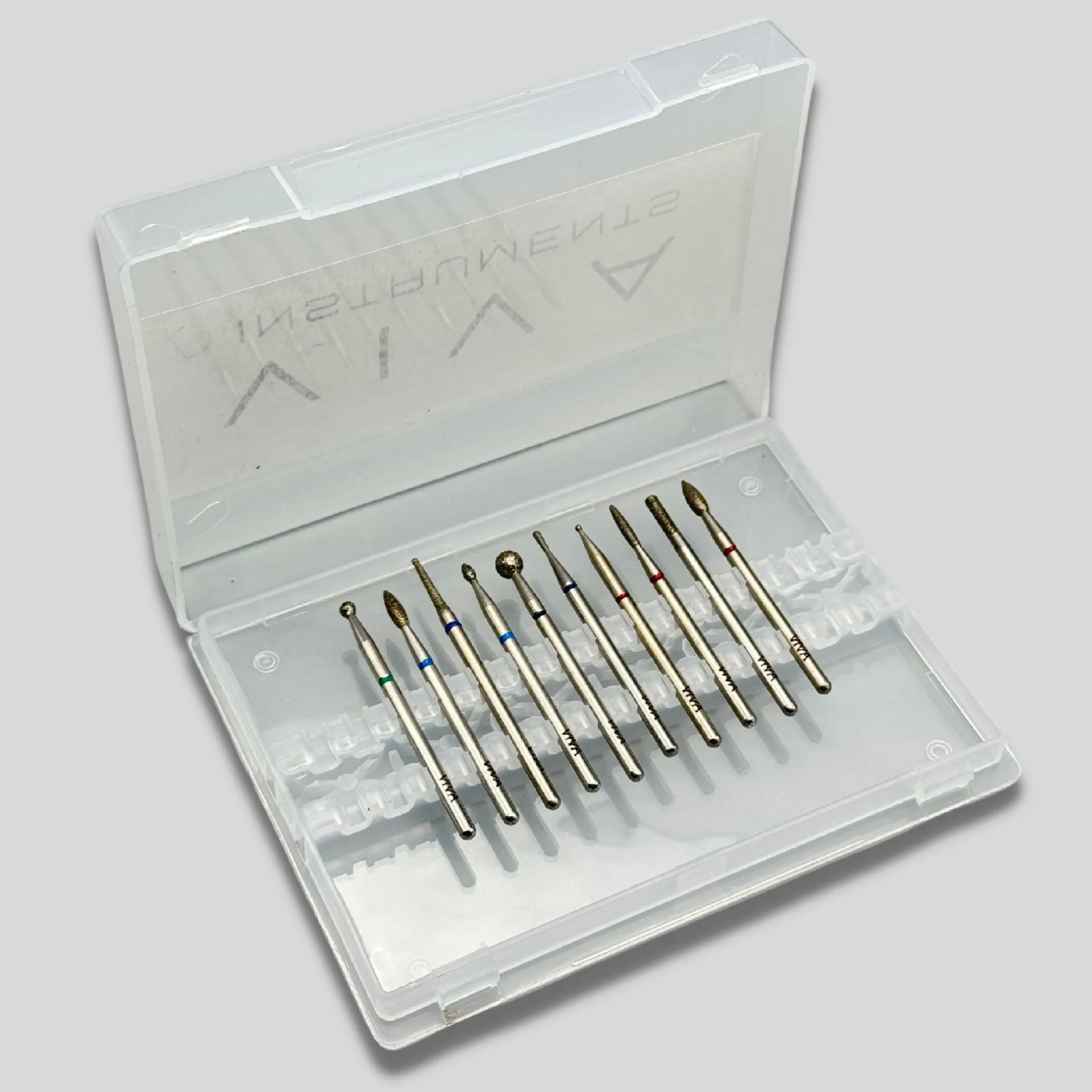 Diamond Nail Drill Bits x 10
