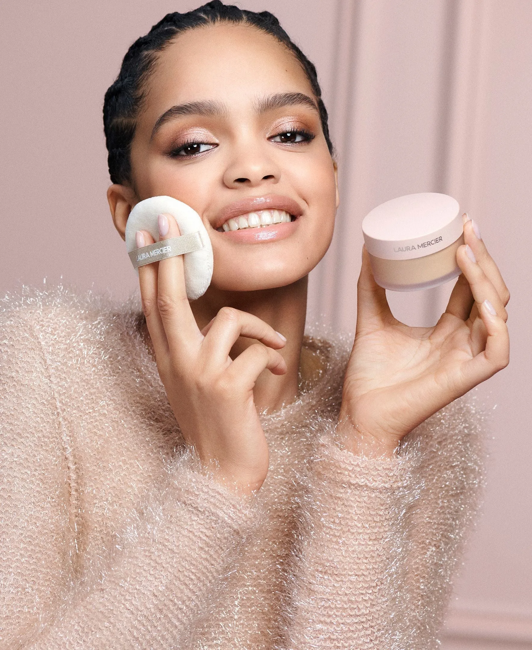 Divinely Flawless Translucent Loose Setting Powder & Puff Set (Limited Edition)