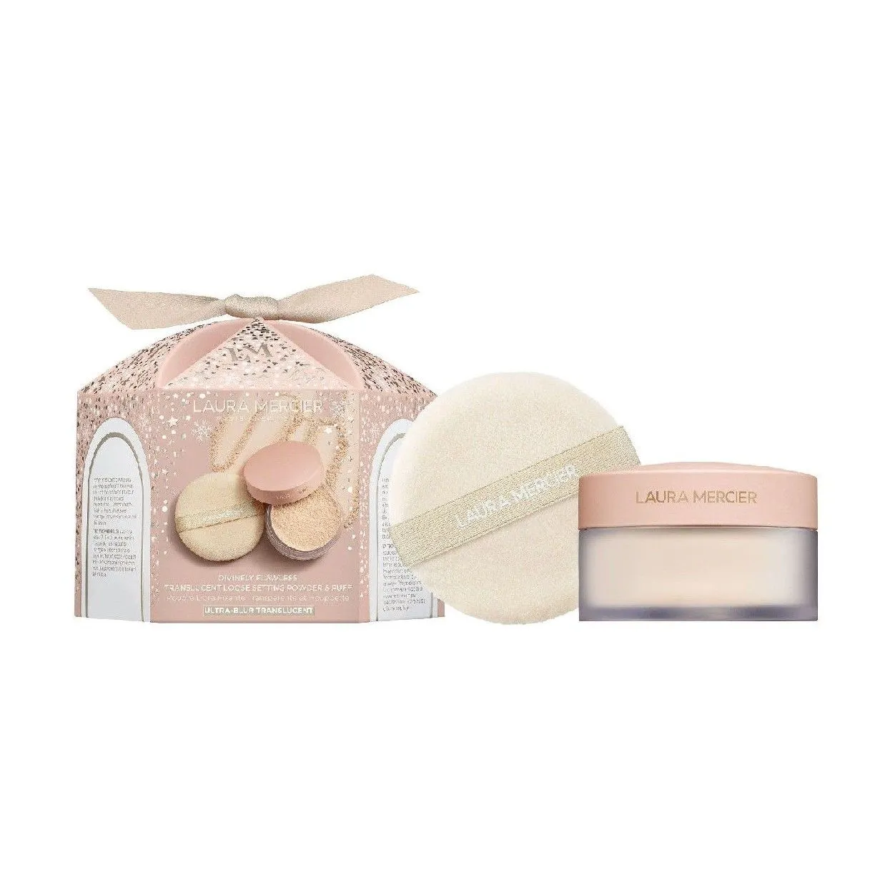 Divinely Flawless Translucent Loose Setting Powder & Puff Set (Limited Edition)