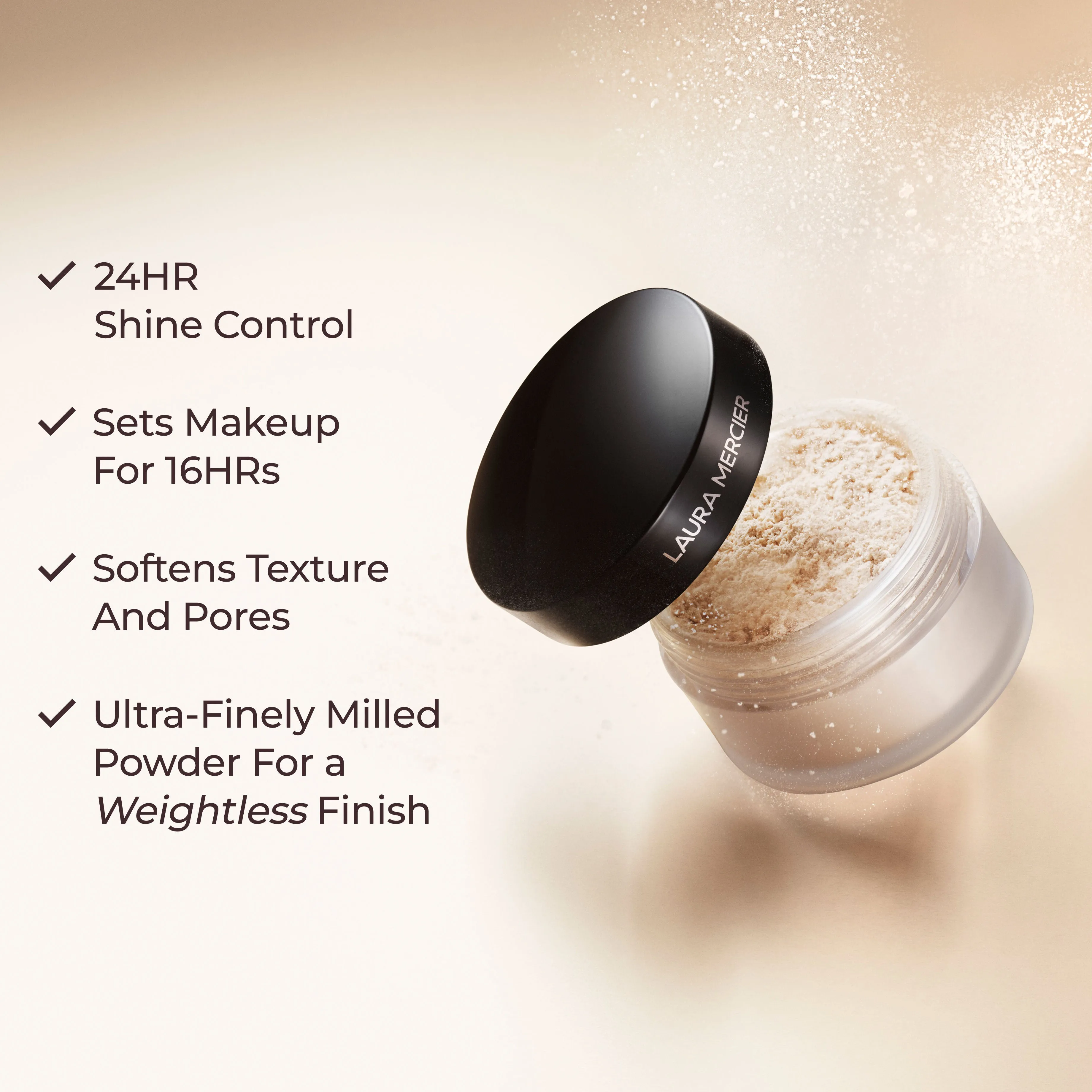 Divinely Flawless Translucent Loose Setting Powder & Puff Set (Limited Edition)
