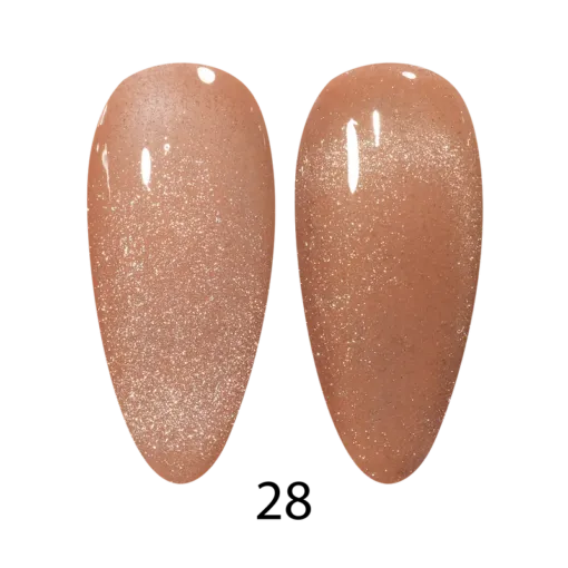 DND DC Creamy Nude 9D Cat Eye - 28 Caramel Lullaby