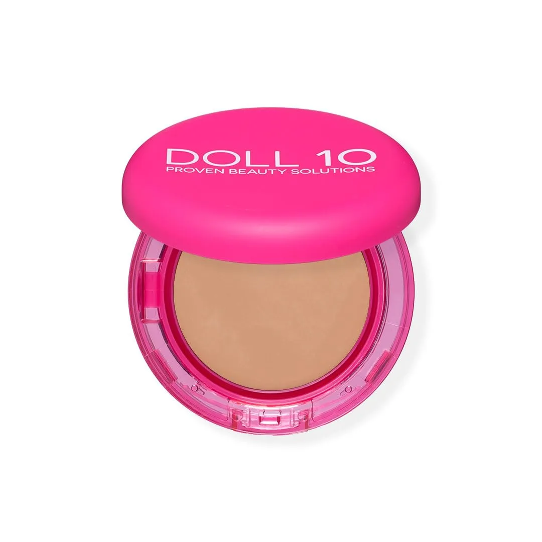 Doll 10 Peptide Bounce Balm Foundation  Hydrating, Age-Defying Foundation for Older Women, All Skin Types  Vegan, Clean, Natural, Medium Buildable Coverage, Blurs Fine Lines - [Light]