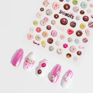 Donut Nail Art Stickers