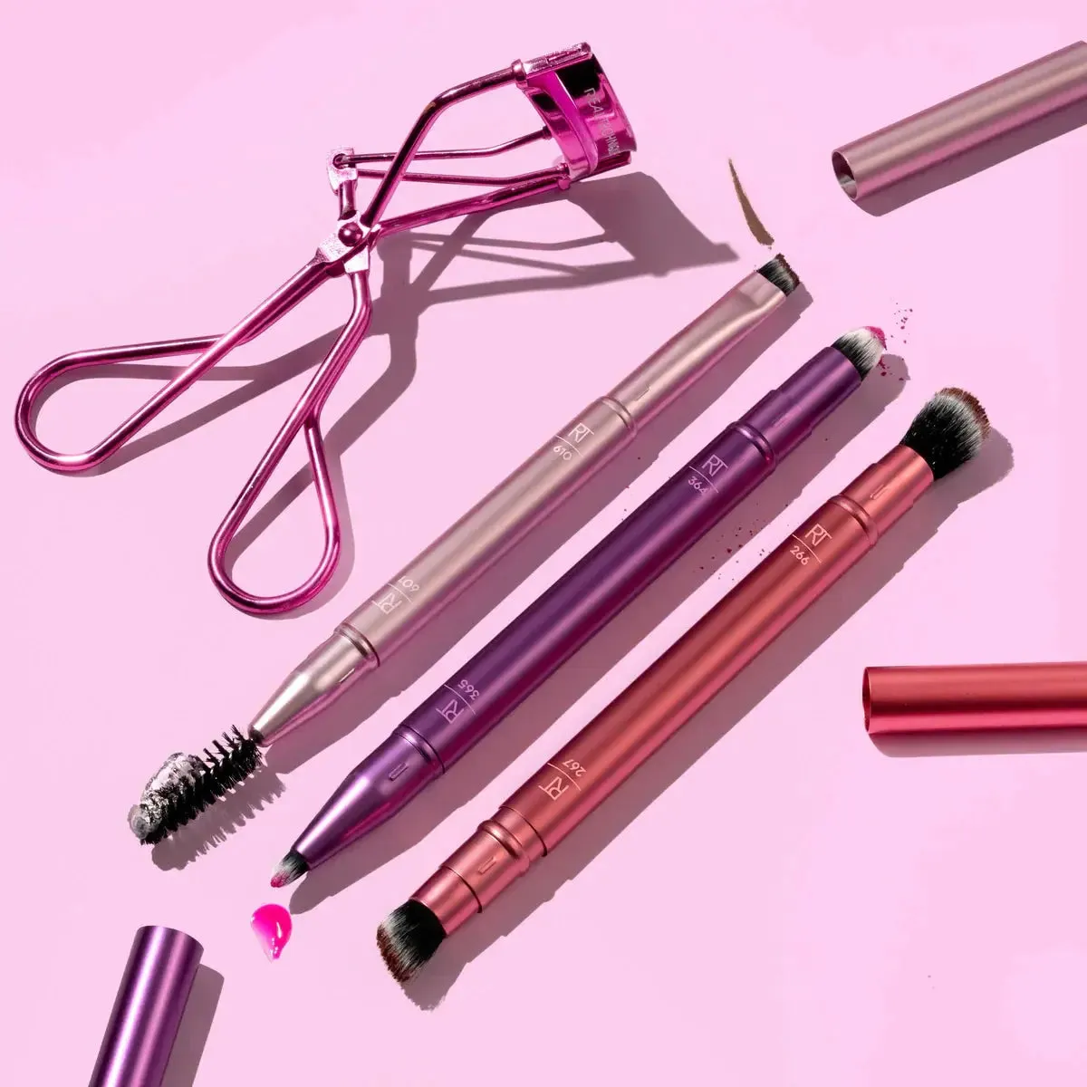 Double Time Retractable Brush Set