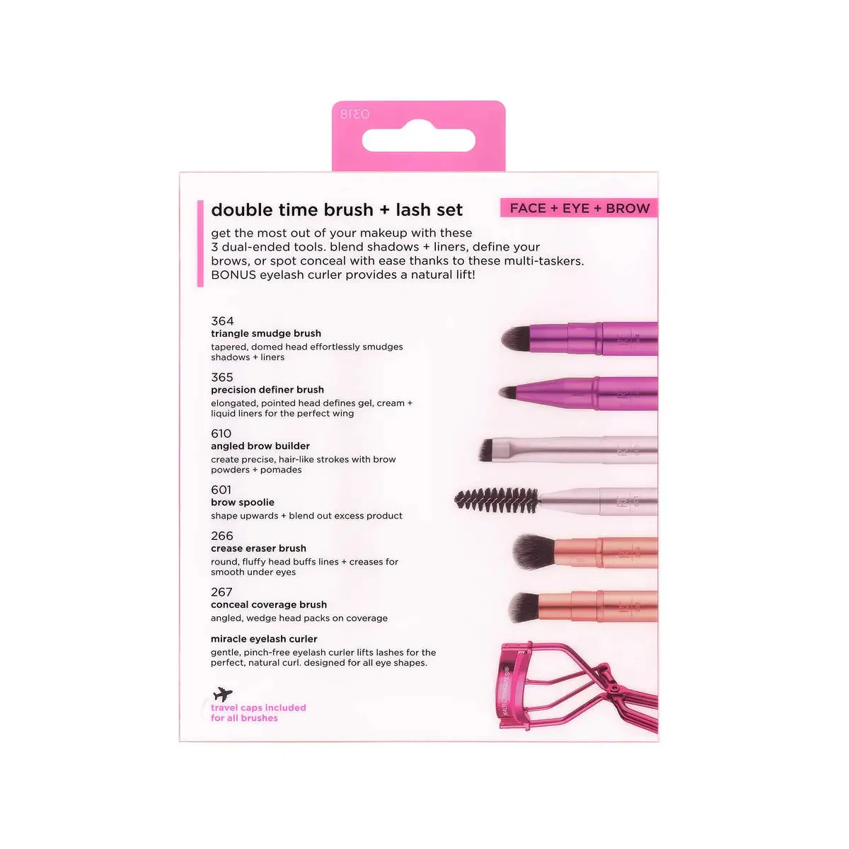 Double Time Retractable Brush Set