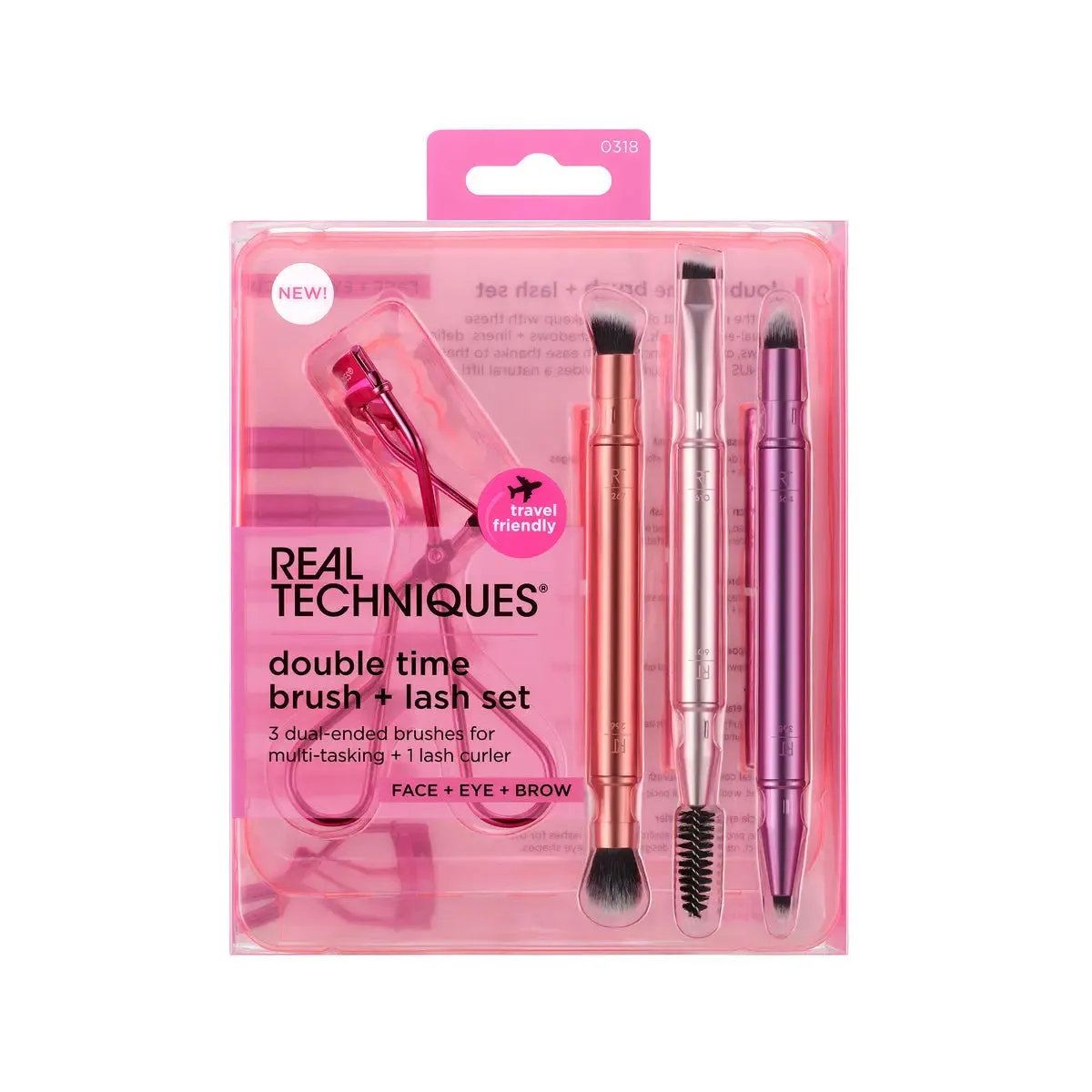Double Time Retractable Brush Set