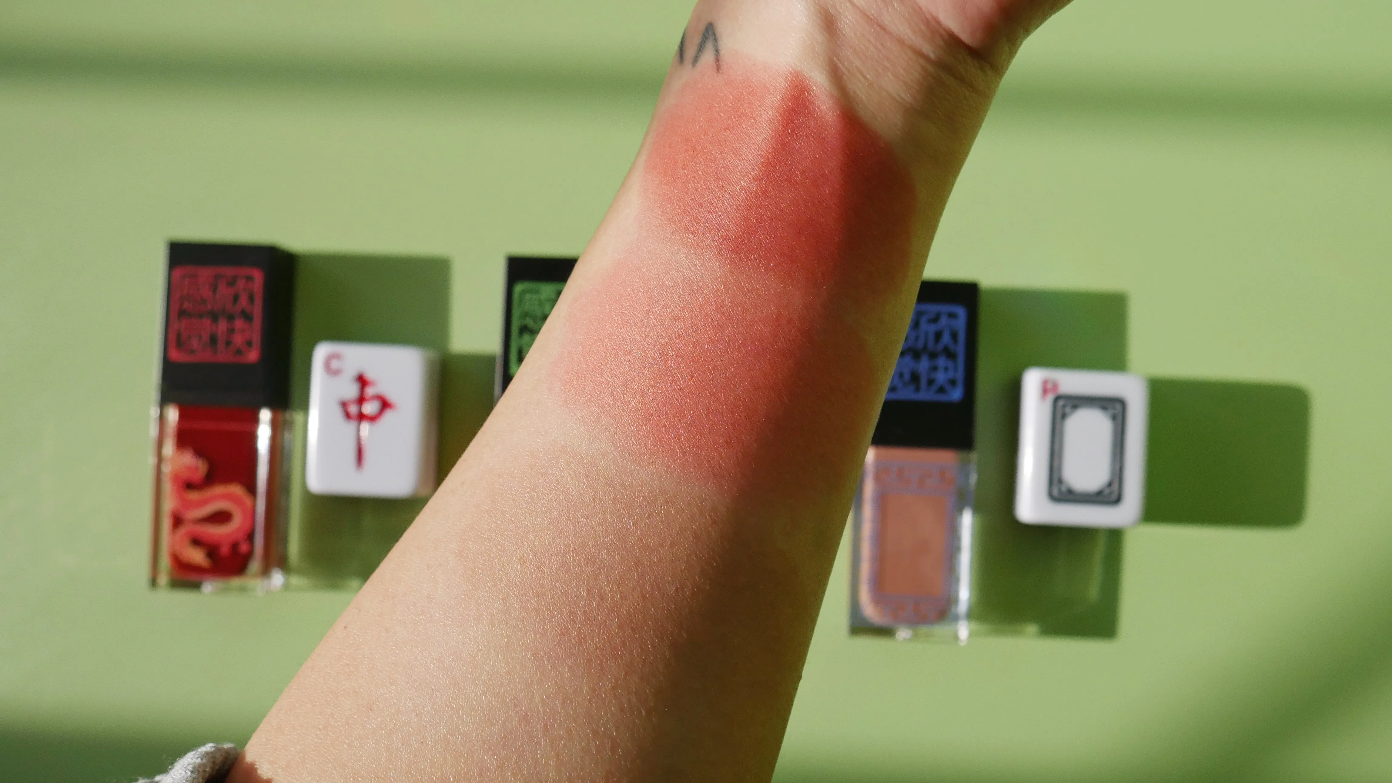 Dragon Tiles Liquid Blush
