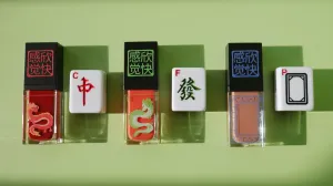 Dragon Tiles Liquid Blush