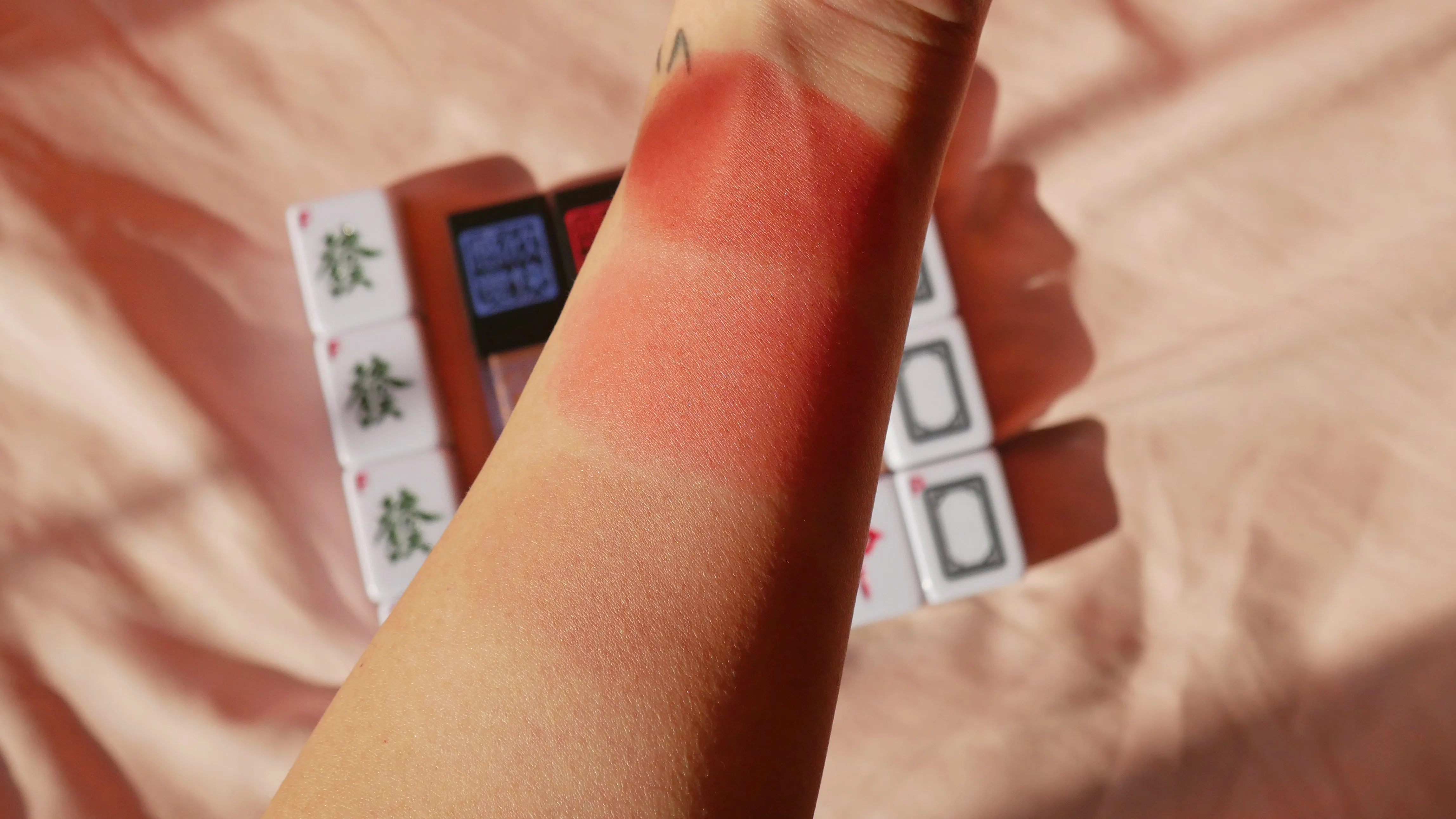 Dragon Tiles Liquid Blush